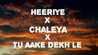 Heeriye X Chaleya X Tu Aake Dekh Le Mashup  revibe Remix hindilofi bollywoodlofi [upl. by Pussej]