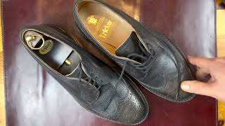 Goodyear Welted Shoe Review Carbon Longwings by Trickers [upl. by Mar]