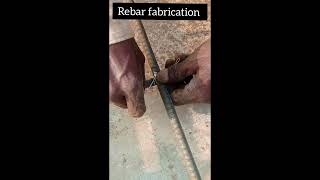 Post no27 Rebar fabrication reels shortvideo foryou construction learning rebarfabrication [upl. by Ebeneser]