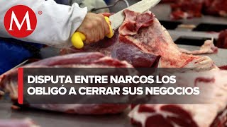 Disputa de cárteles causa desabasto de carne en Michoacán [upl. by Adlei908]