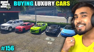 BUYING LUXURY CARS FOR MONEY  TECHNO GAMERZ GTA 5 GAMEPLAY 156 [upl. by Juno435]