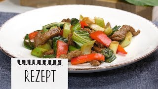 Pak Choi Beef Teriyaki I Mittwoch [upl. by Nahtanaj]