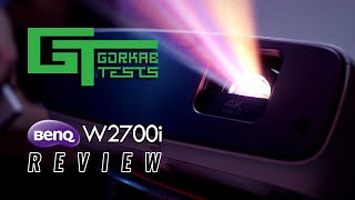 Gorkab Tests  BenQ W2700i Vidéoprojecteur 4K HDR Android TV [upl. by Richmound]