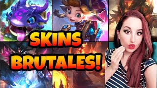 NUEVAS SKINS 😍 ARCANA 🔥 INFERNAL🔥 LEAGUE OF LEGENDS [upl. by Zoller]