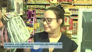 ENTREGA DOS PRÊMIOS DO FESTIVAL DE PRÊMIOS DO SUPER PONTO BOM RETIRO EM ALTO TAQUARI [upl. by Yekram]