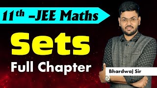 🔥Sets Full Concepts ■ Class 11 Maths Chapter 1 ■ Introduction Types Laws amp Venn diagram jeemaths [upl. by Cohby234]