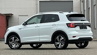 Volkswagen NEW TCross RLine 2022 in 4K Pure White 18 inch Nevada walk around amp Detail Inside [upl. by Mead]