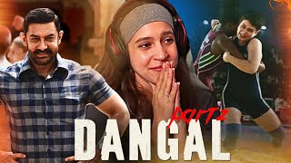 crying over Dangal 2016 ☾ MOVIE REACTION  FIRST TIME WATCHING  PART 2 [upl. by Stone233]