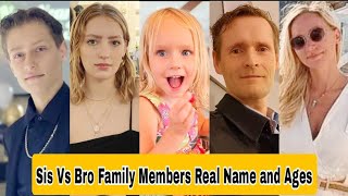 Sis Vs Bro Family Members Real Name And Ages 2024  GamerGirl RonaldOMG [upl. by Ivar521]