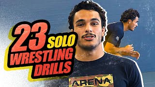 23 Wrestling Drills You Can Do By Yourself At Home [upl. by Foley41]