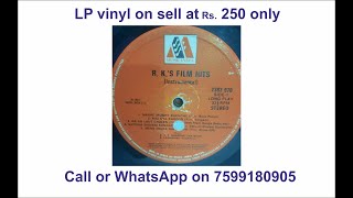 LP vinyl of various hit Hindi films only at Rs 250 only [upl. by Chadd]