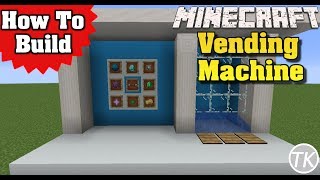 How to Build a WORKING Vending Machine in Minecraft Redstone Tutorial [upl. by Allina]