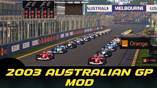 50 Race with 2003 Season Mod  Australian Grand Prix  F1 2020 [upl. by Eustatius674]