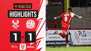 📺 HIGHLIGHTS  12 Mar 24  Harriers 11 AFC Fylde [upl. by Ennyl897]