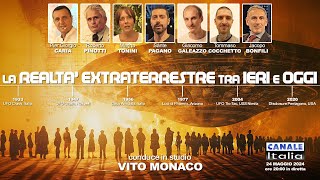 LA REALTÁ EXTRATERRESTRE TRA IERI E OGGI  Trasmissione di Canale Italia con Vito Monaco [upl. by Ransell]