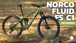 Carbon or Aluminum Which Norco Fluid Would We Pick Fluid FS C Review [upl. by Drarrej]