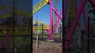 Canada 🇨🇦 ThunderVolt Ride in Playland Amusement Park in Vancouver BC Canada [upl. by Peters]