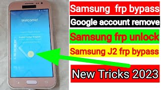 Samsung J2 Frp Bypass 2023  Samsung J200F  J200G Remove Google Account Lock New Method 2023 [upl. by Lemmie180]