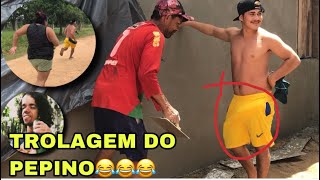 ANDANDO COM O PEPINO NA CUECA  não deu muito certo 😅 [upl. by Neffirg448]