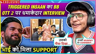 Triggered Insaans FIRST Reaction On Brother Fukra Insaan Inside Bigg Boss Mother Gets Emotional [upl. by Banquer545]