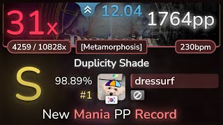 1764pp 10pp Old Mania PP Record July 19 2023 [upl. by Elocon]