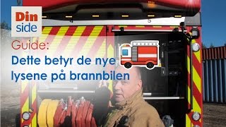 Dette betyr de nye lysene til brannbilen [upl. by Vally]