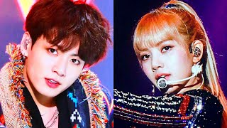 JISOO Blackpink amp SUHO Exo Moment on SBS Gayo Daejeon 2018 [upl. by Bergman]