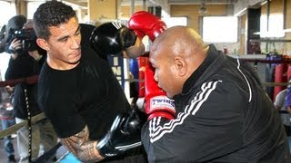 SBW sparring with David Tua [upl. by Nyra]