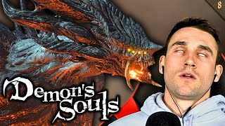 Im Too Dumb For Dragon God  Demons Souls 8 [upl. by Emarej]