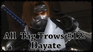 Dead or Alive 5 Last Round  All tag trows 12 Hayate HD [upl. by Dinse]