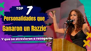 7 Ganadores del Premio Razzie que se atrevieron a recogerlo [upl. by Annelak]