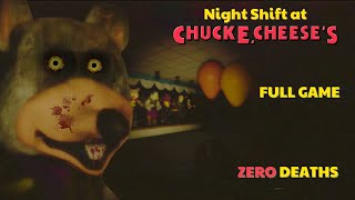 ROBLOX  NIGHT SHIFT AT CHUCK E CHEESE 2 HORROR 【Full Game】 No Commentary [upl. by Maram]