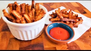 DIABETES WHAT TO EAT JICAMA FRIES Includes Before and After Blood Sugar Test [upl. by Aggappe]