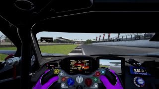 ACC Silverstone McLaren 720S GT3 Evo 2023 Dry Track Guide Hotlap  Telemetry [upl. by Dunning]