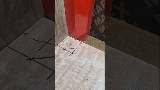 Young Carpenters Finding Angles Accurately tutorial diy woodworking shorts howto tips tricks [upl. by Lleval377]