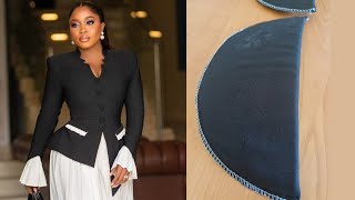 How to Make Shoulder Pads From Scratch DIY shoulder pads [upl. by Nytsirt]