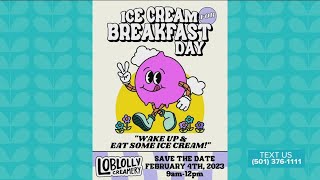 The Bagel Shop and Loblolly Creamery team up for National Ice Cream for Breakfast Day [upl. by Sauer814]