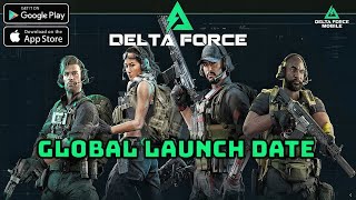 Delta Force Mobile Global Launch Date is Here Delta Force Mobile Minimum Requirements [upl. by Llerruj]