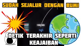 Asteroid ini hampir tabrak bumi  Detik terakhir seperti keajaiban  Asteroid 1998 or2 [upl. by Carline]