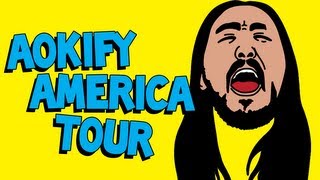 Aokify America Tour Teaser ft Waka Flocka Flame Borgore and Special Guest Pharrell  Steve Aoki [upl. by Shreve706]