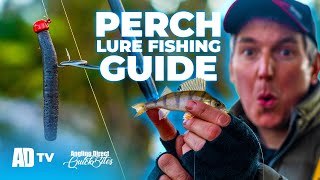 Lure Fishing For Perch In Winter  Predator Fishing Quickbite [upl. by Llecrad152]