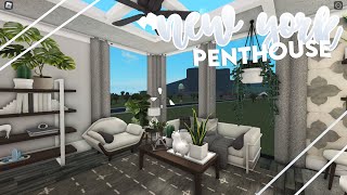 ๑՞ ROBLOX  Bloxburg   New York Penthouse 105K [upl. by Notsecnirp]