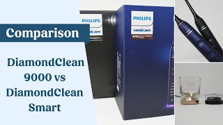 Sonicare DiamondClean 9000 vs DiamondClean Smart UK [upl. by Latsirk]