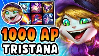 Tristana but I have 1000 AP and can instantly delete you [upl. by Zelten]