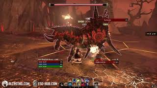 The Unmaker World Boss Deadlands zone ESO [upl. by Aiam]