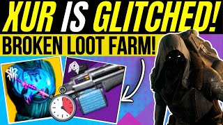 XUR Has RARE Meta EXOTIC amp GLITCH LOOT GOD ROLL Armor Farm Location Inventory January 19 Destiny 2 [upl. by Bigod95]