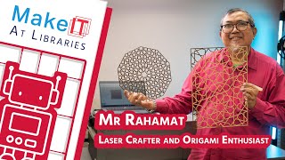 Makers Next Door Mr Rahamat Laser Crafter and Origami Enthusiast [upl. by Eglantine]