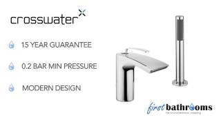 Crosswater Essence Bath Shower Mixer Monobloc ES410DC [upl. by Leugar]