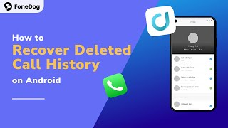 How to Recover Deleted Call History in Android 2024 Easy Steps [upl. by Adelpho]