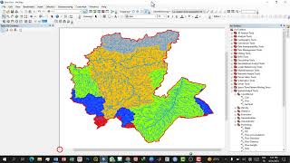 Création dun réseau hydrographique à partir dun MNT dans ArcMap  Guide étape par étape🗺 [upl. by Seaman987]